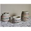 Image 1 : Randy G. Daniels Pottery Jar, Bowl, and Utensil Holder Set
