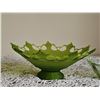 Image 2 : Green Decorative Glass Bowls