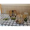 Image 2 : Pressed and Carnival Glass Tableware Assortment