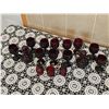 Image 2 : Avon Cape Cod Ruby Red Glassware Collection, 14 Pieces