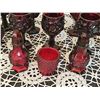 Image 4 : Avon Cape Cod Ruby Red Glassware Collection, 14 Pieces
