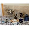 Image 3 : Kitchenware Lot: Princess House Teapot, Glassware, Mugs