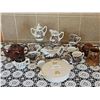 Image 1 : J&G Meakin Ironstone 'Romantic England' Tea Set & Misc Pottery