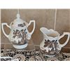 Image 3 : J&G Meakin Ironstone 'Romantic England' Tea Set & Misc Pottery