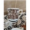 Image 7 : J&G Meakin Ironstone 'Romantic England' Tea Set & Misc Pottery