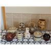 Image 1 : 9 Assorted Studio Pottery Pieces