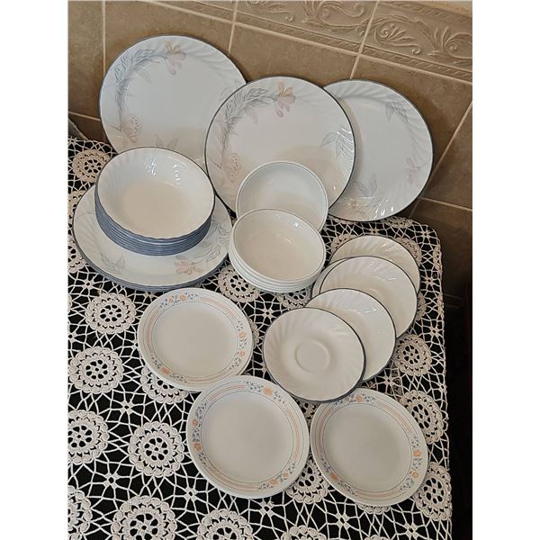 Corelle by Corning Dinnerware Set, Service for 6, Made in USA