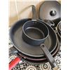 Image 3 : Nonstick Frying Pans and Pots With Glass Lids, 13 Pieces
