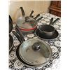 Image 4 : Nonstick Frying Pans and Pots With Glass Lids, 13 Pieces