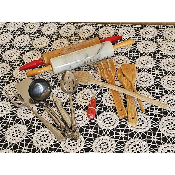 Kitchen Utensils and Rolling Pins