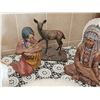 Image 3 : Figurines, Wooden Cabin Clock, and Hurwitz Fur Hat