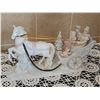 Image 1 : Nao by Lladro Porcelain Horse and Sleigh Figurine