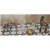 Image 1 : Lot: 2 Glass Eagle Figurines and 3 Animal Print Decor Items