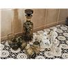 Image 1 : Hand Decorated Glassware Set and Royal Dux Porcelain Figurines