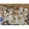 Image 3 : Porcelain Figurine Lot with Hummingbird Sculpture