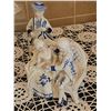 Image 6 : Porcelain Blue and White Figurine Collection, 10 Pieces
