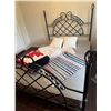 Image 1 : Queen Metal Bedframe Bedding Included