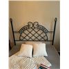 Image 2 : Queen Metal Bedframe Bedding Included