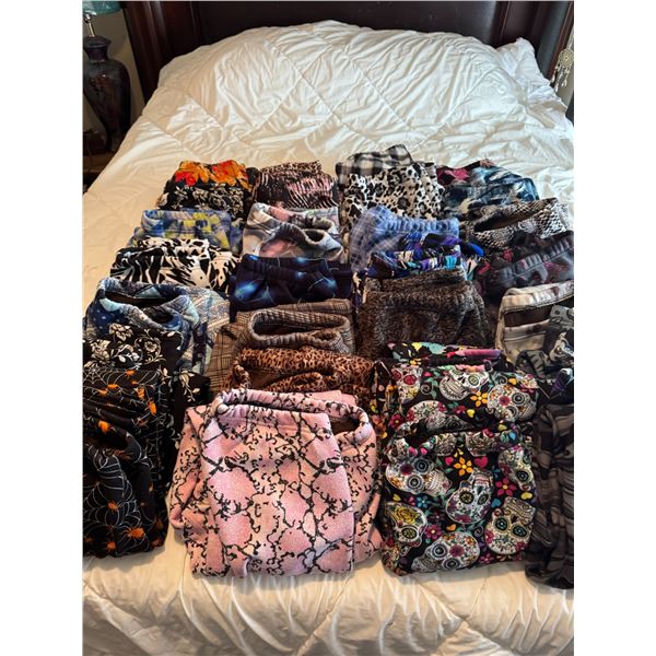 20 Pairs Just Cozy Fleece Lined Leggings Size XL+