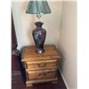 Image 1 : Cannel Furniture Night Stand Set w/Lamps