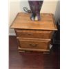 Image 3 : Cannel Furniture Night Stand Set w/Lamps