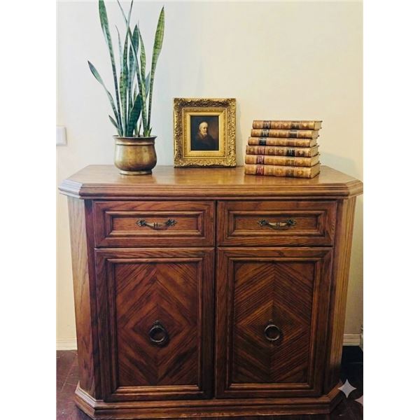 Wooden Entrance Way Cabinet