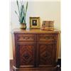 Image 1 : Wooden Entrance Way Cabinet