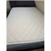 Image 1 : Sears-O-pedic Mattress/Box Spring With Foam Topper and Comforter