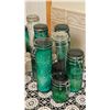 Image 3 : Glass Storage Jars with Hinged Lids, 18 Piece Set
