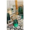 Image 4 : Glass Storage Jars with Hinged Lids, 18 Piece Set
