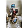 Image 3 : Porcelain And Ceramic Figurines, Group Of Nine