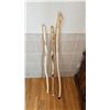 Image 2 : 3 Hand-Carved Wooden Walking Sticks