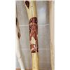 Image 5 : 3 Hand-Carved Wooden Walking Sticks