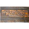 Image 5 : Hand-Carved Wooden Chest with Brass Hardware, Asian Sailing Ship Motif