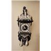 Image 1 : Dutch Zaanse Style Wall Clock with Silver Details