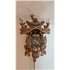 Image 1 : Cuendet Edelweiss Swiss Musical Cuckoo Clock w/ Carved Animals