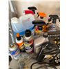 Image 2 : Garage Supply Lot: Tools, Chemicals, and Accessories