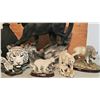Image 3 : Wildlife Animal Statues and Figurines Group
