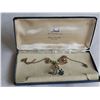 Image 1 : Aurora Borealis Jewels of Distinction Necklace and Earring Set
