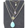 Image 5 : Costume Jewellery Necklaces and Brooches