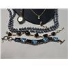 Image 9 : Costume Jewellery Lot With Necklaces, Bracelets, Brooch, Watch