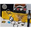 Image 2 : Jewellery and Accessory Lot with Watches, Perfume, and Brooch