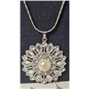 Image 6 : Avon 2013 Brooch, Red Rhinestone Jewelry Set, and Faux Pearl Pendant