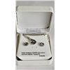 Image 6 : Genuine Mystic Topaz and CZ Pendant and Earring Set