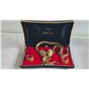 Image 1 : Regency Gold Tone Necklace and Earrings Set in Box