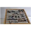 Image 4 : Fashion Costume Earrings Lot Displayed in Tray