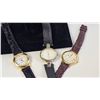 Image 2 : Women's Wristwatch Lot, 8 Pieces, Metal and Leather Bands