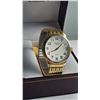 Image 2 : Galaxie by Elgin Gold-Tone Quartz Wristwatch with Original Box