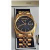 Image 2 : Bulova Quartz Gold Tone Watch in Original Box