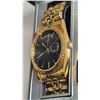 Image 3 : Bulova Quartz Gold Tone Watch in Original Box